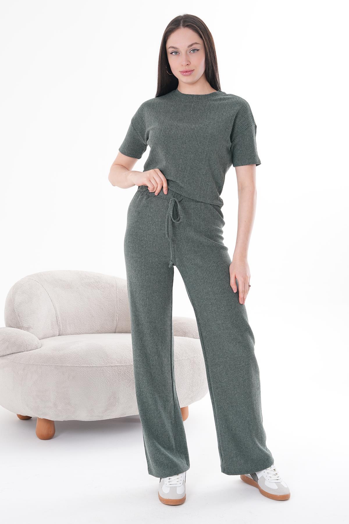 Eşofman Takımı Likralı Basıc Takım