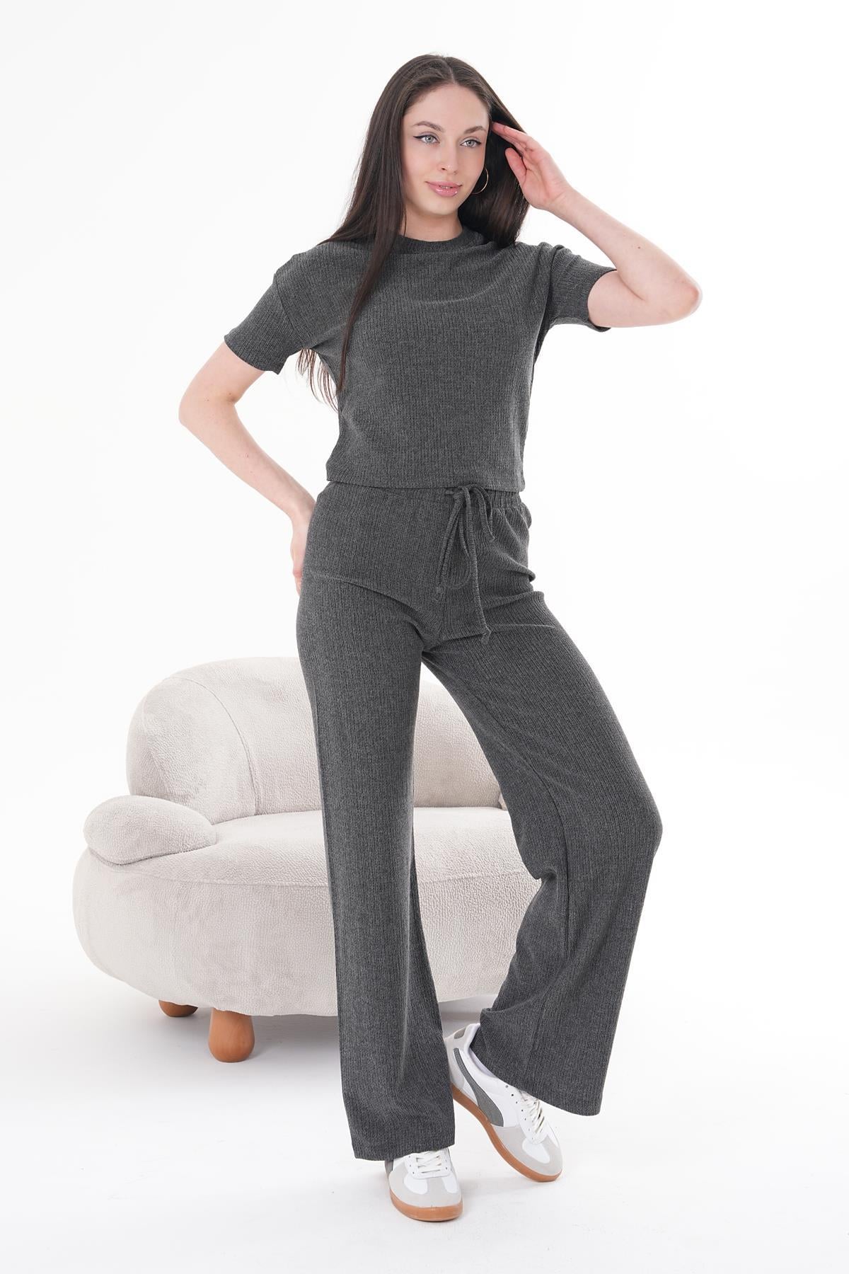 Eşofman Takımı Likralı Basıc Takım