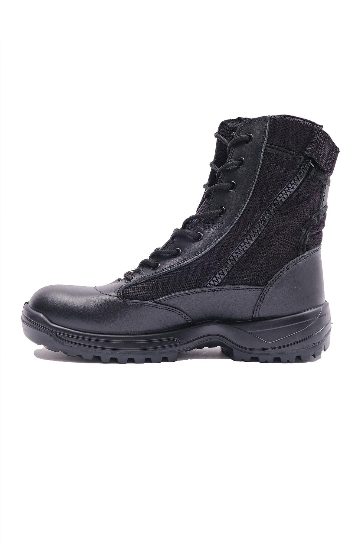 Özkan AY-30 Cordura Brandalı Fermuarlı Nefes Alan Rahat Tactical Outdoor Bağcıklı Polis& Askeri Bot