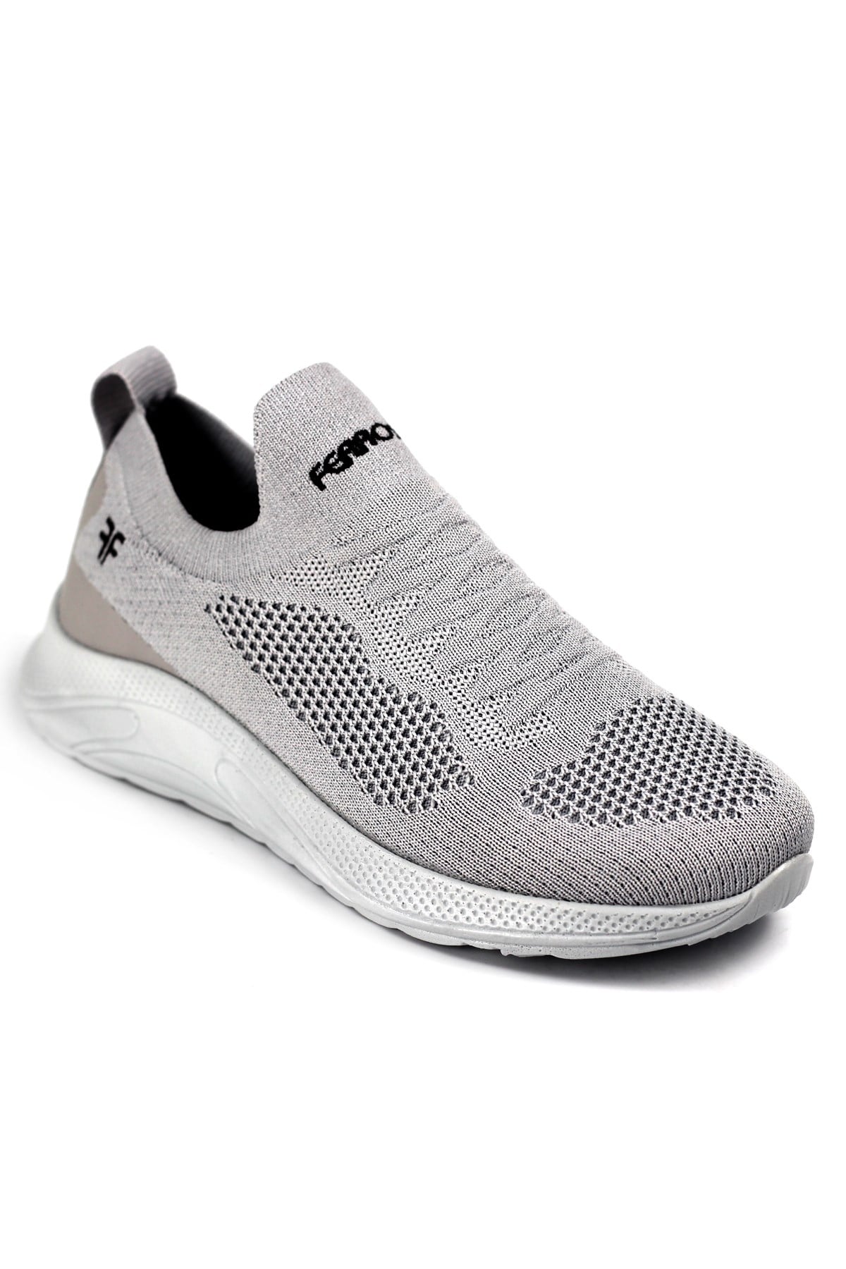 Pabucchi Ferrosa Triko Sneaker Spor Ayakkabı Kadın O58Z0F0041-Gri