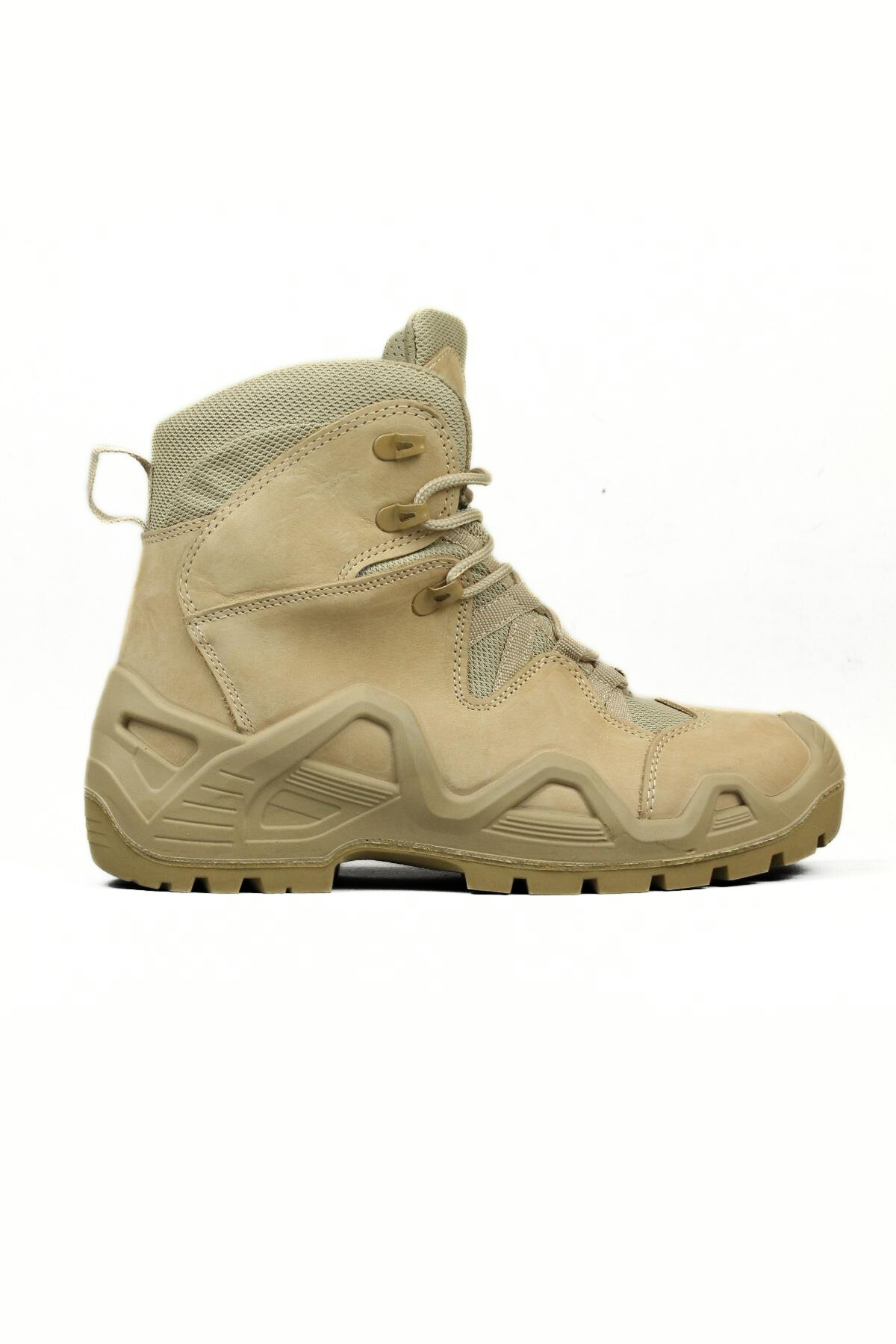 Pars Power Mid Hakiki Nubuk Deri Su İtici Özellikli Askeri& Polis Outdoor Tactical Kısa Bot