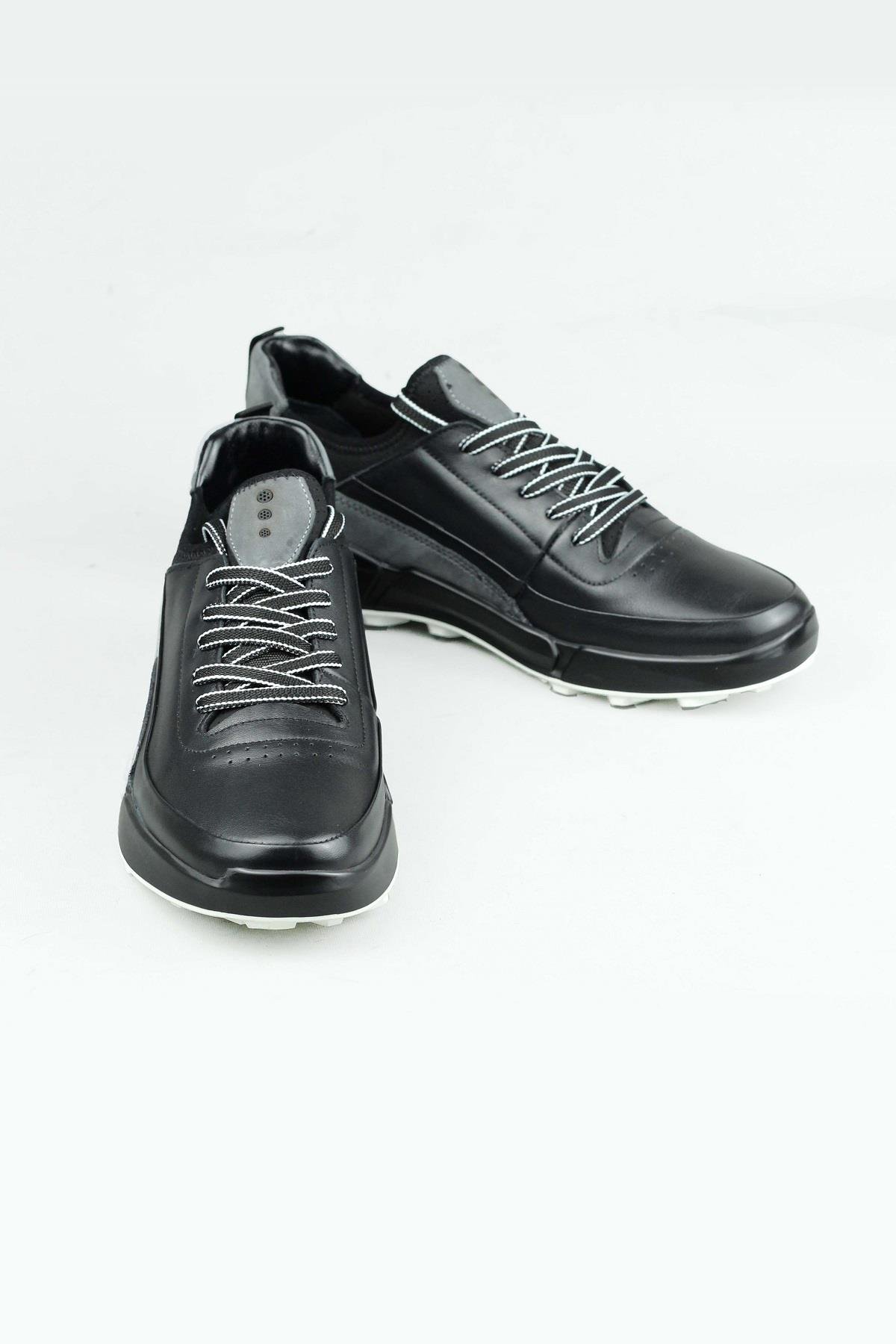 Serdar Yeşil DeVitto Hakiki Deri Sneaker Erkek