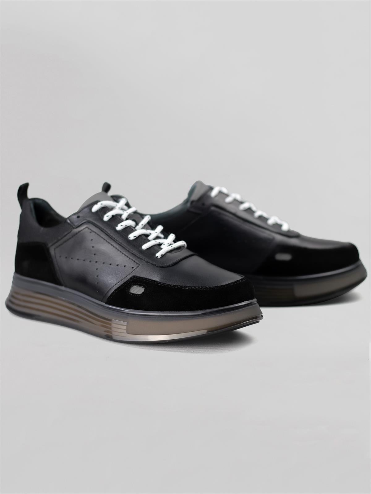 Serdar Yeşil Puerto Erkek Hakiki Deri Sneaker