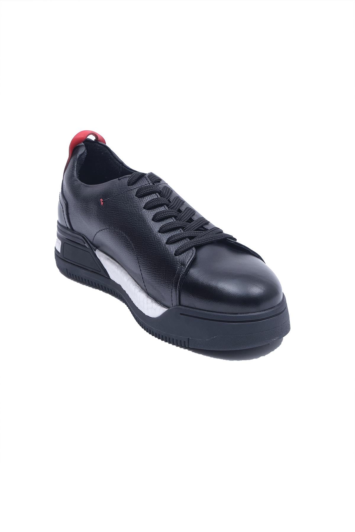 Serdar Yeşil Rusty Erkek Hakiki Deri Bağcıklı Sneaker