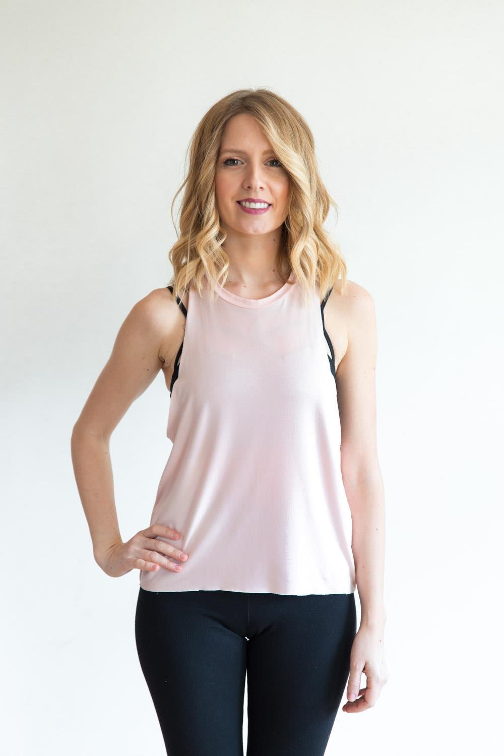 Sırt Detaylı Ivy T-Shirt Pembe