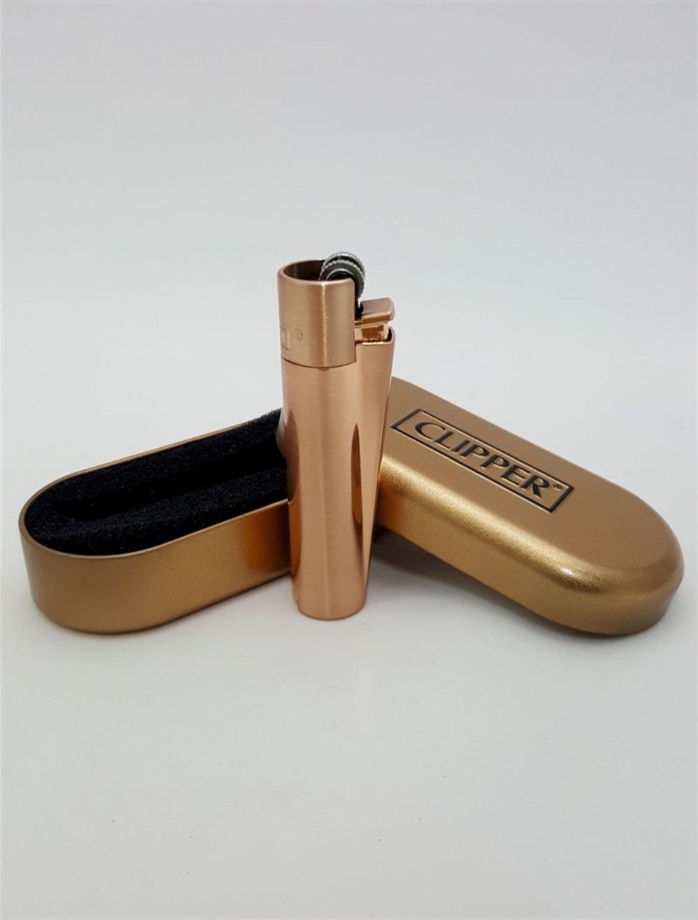 ÇakmakKİŞİYE ÖZEL CLIPPER ROSE GOLD METAL ÇAKMAK