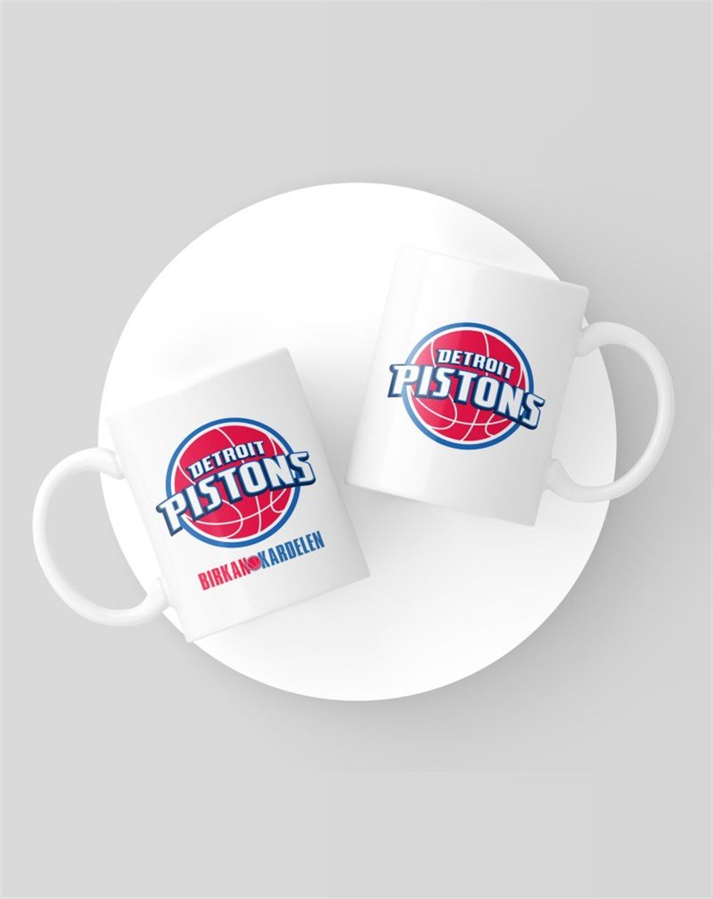 Basketbol Takım KupalarıDETROIT PISTONS BASKILI KUPA 8