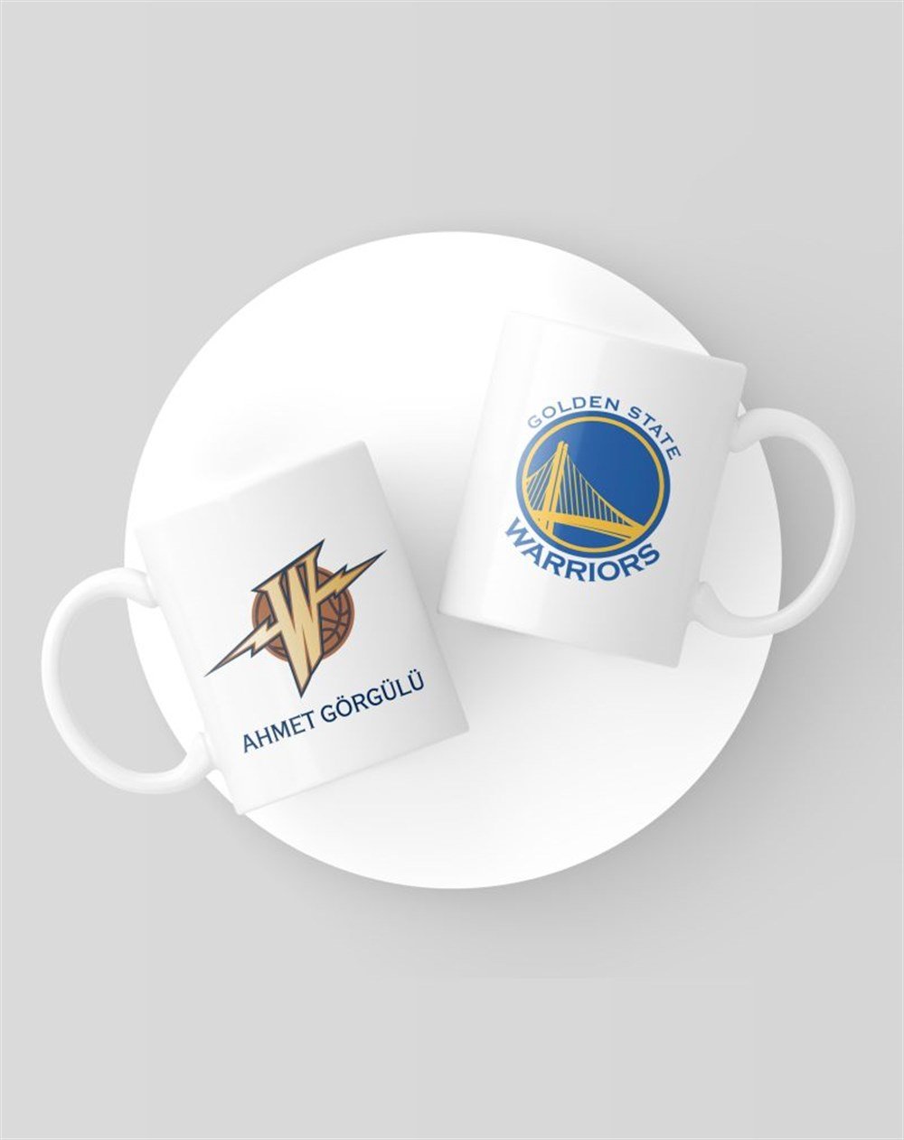 Basketbol Takım KupalarıGOLDEN STATE WARRIORS BASKILI KUPA 3