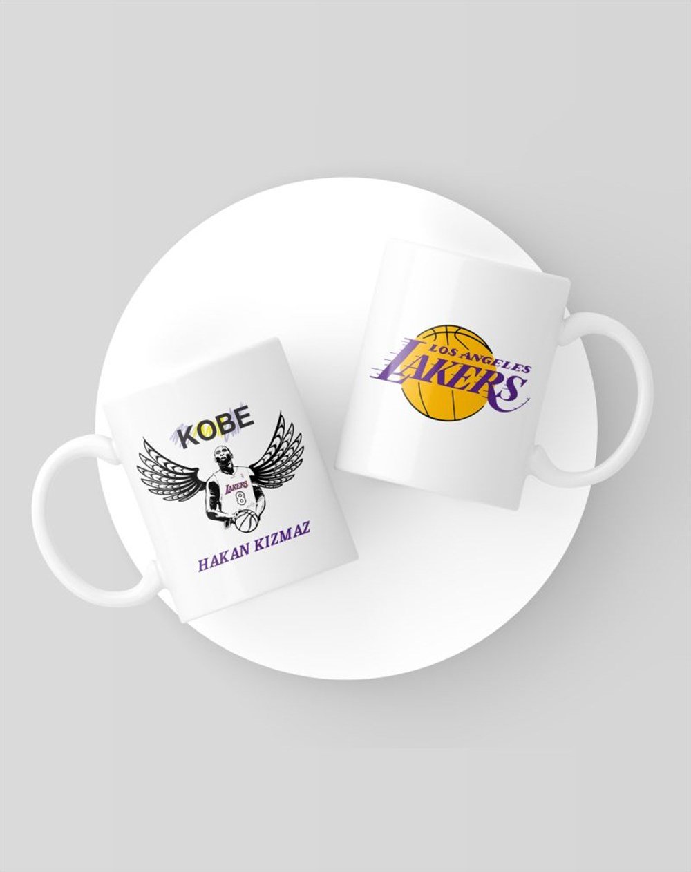 Basketbol Takım KupalarıLA LAKERS BASKILI KUPA 4