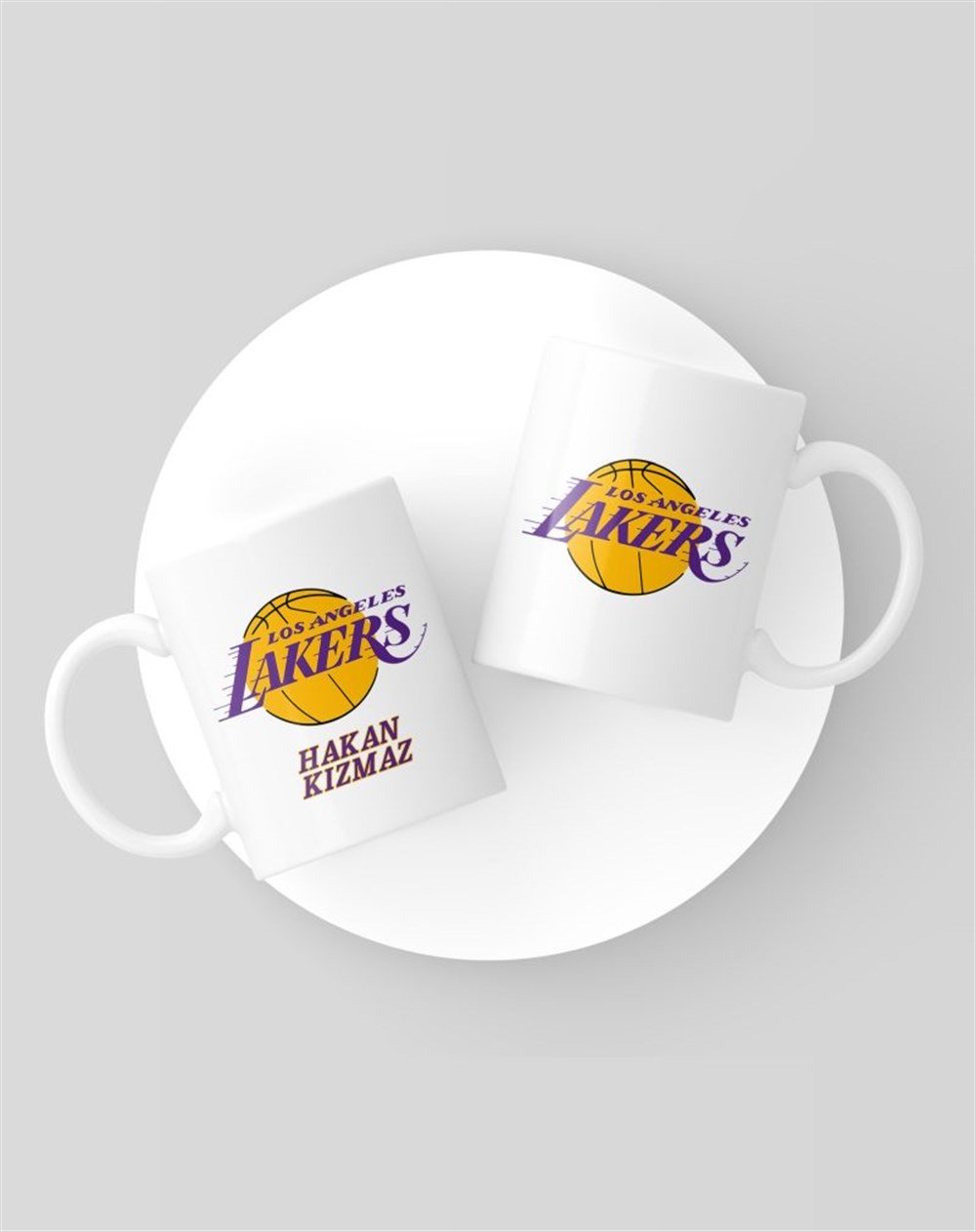 Basketbol Takım KupalarıLA LAKERS BASKILI KUPA 6