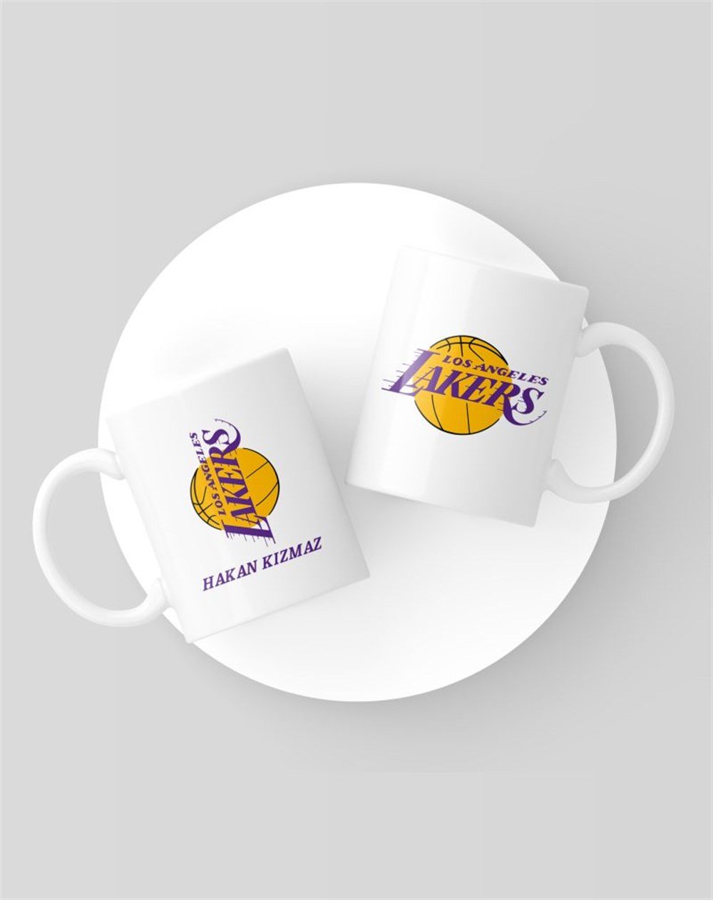 Basketbol Takım KupalarıLA LAKERS BASKILI KUPA 7