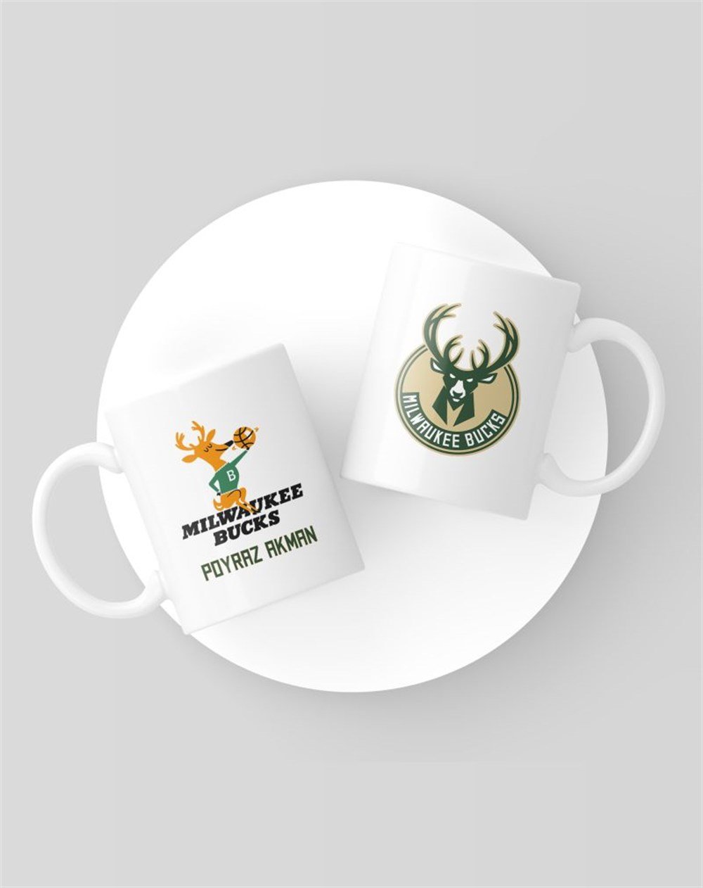 Basketbol Takım KupalarıMILWAUKEE BUCKS BASKILI KUPA 2