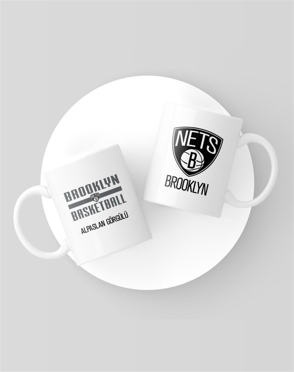 Basketbol Takım KupalarıNETS BROOKLYN BASKILI KUPA 1