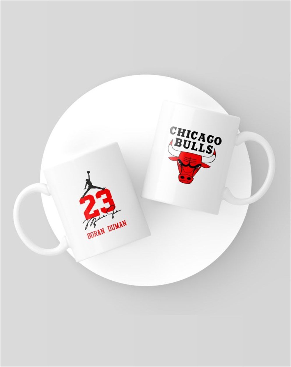 Basketbol Takım KupalarıCHICAGO BULLS BASKILI KUPA 2