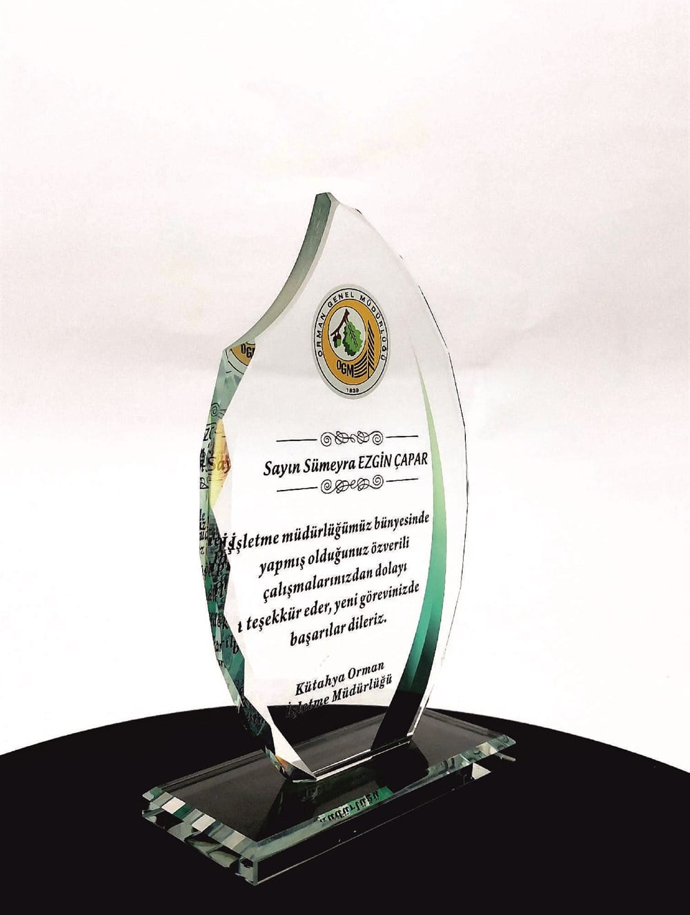 Kristal PlaketALTIN REKLAM KRİSTAL PLAKET 3