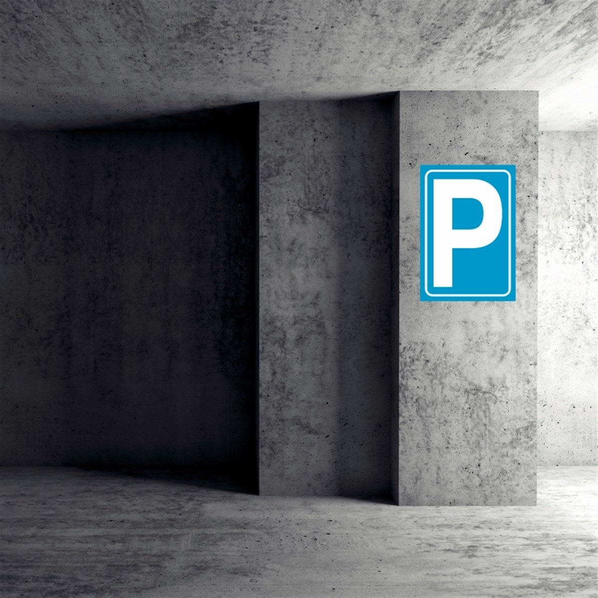 PARKPARK YERİ İŞ GÜVENLİĞİ UYARI LEVHASI