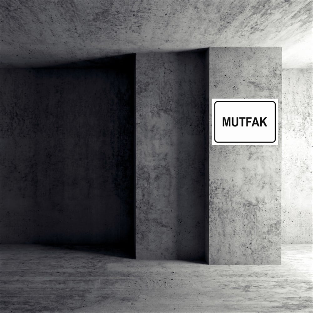 KISIMLARMUTFAK İŞ GÜVENLİĞİ UYARI LEVHASI