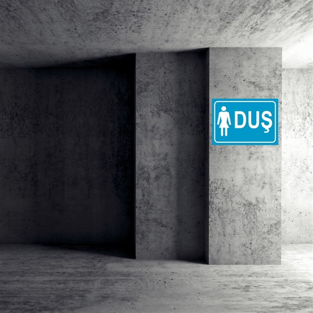 DUŞLARDUŞ -2 İŞ GÜVENLİĞİ UYARI LEVHASI