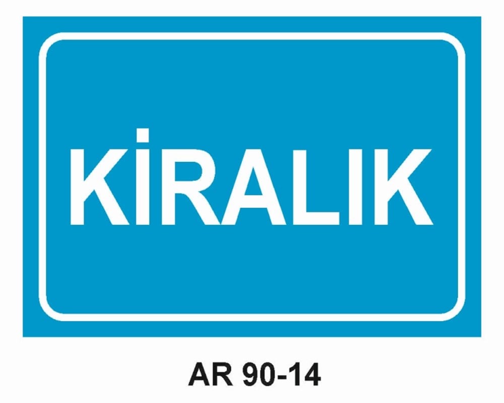 ÇEŞİTLİ LEVHALARKİRALIK İŞ GÜVENLİĞİ UYARI LEVHASI