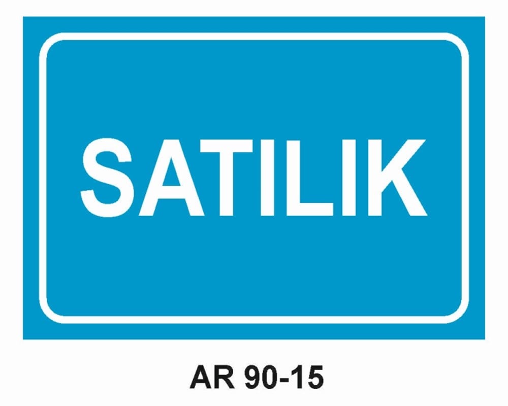 ÇEŞİTLİ LEVHALARSATILIK İŞ GÜVENLİĞİ UYARI LEVHASI