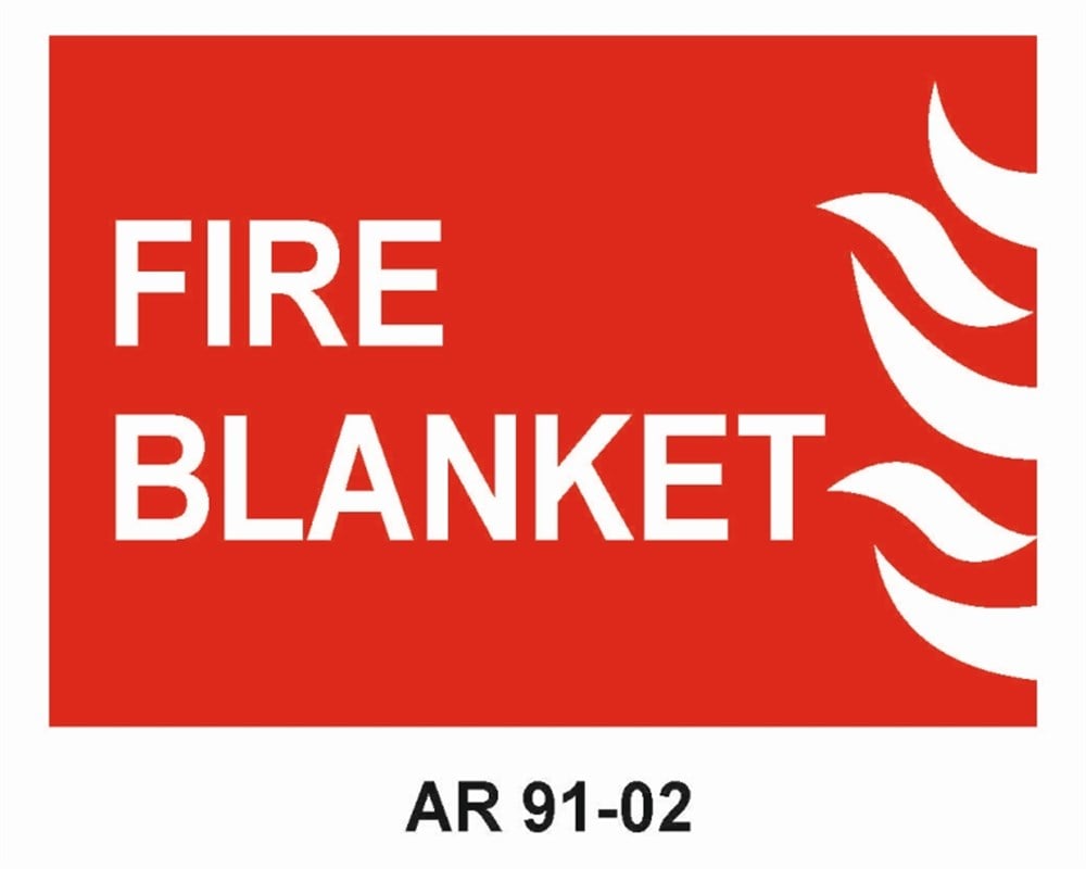 İNGİLİZCE LEVHALARFİRE BLANKET  İŞ GÜVENLİĞİ UYARI LEVHASI