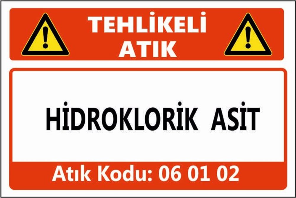 Tehlikeli AtıklarHİDROKLORİK ASİT