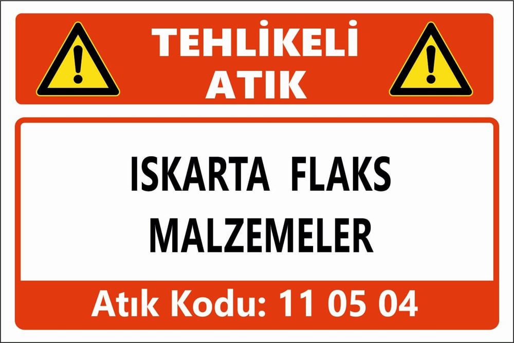 Atık TabelalarıISKARTA FLAKS MALZEMELER