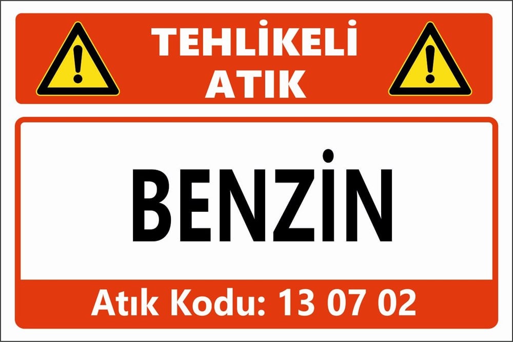 Atık TabelalarıBENZİN