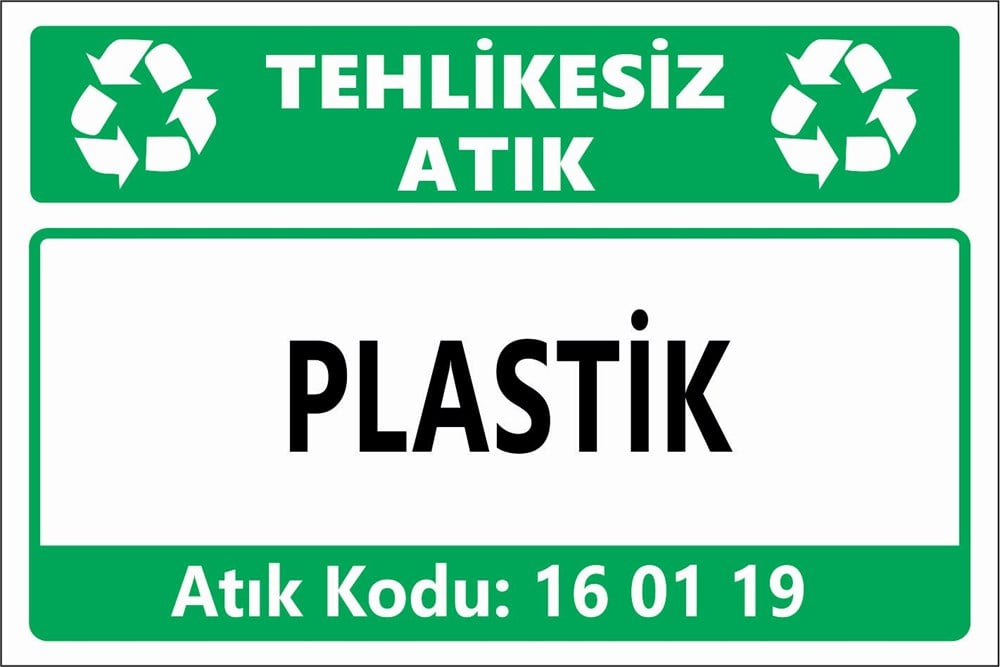 Atık TabelalarıPLASTİK