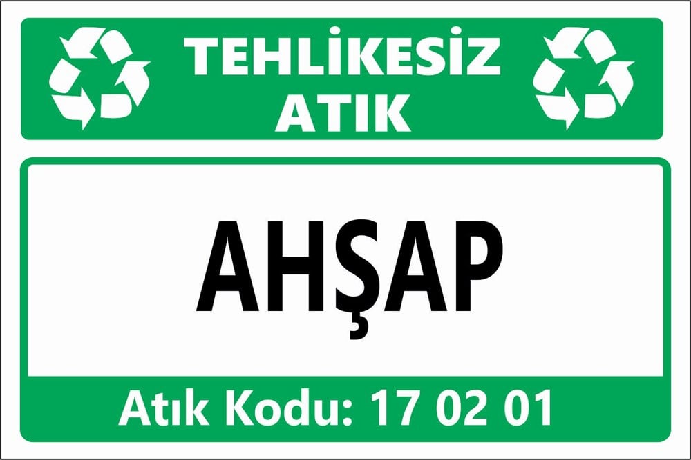 Atık TabelalarıAHŞAP