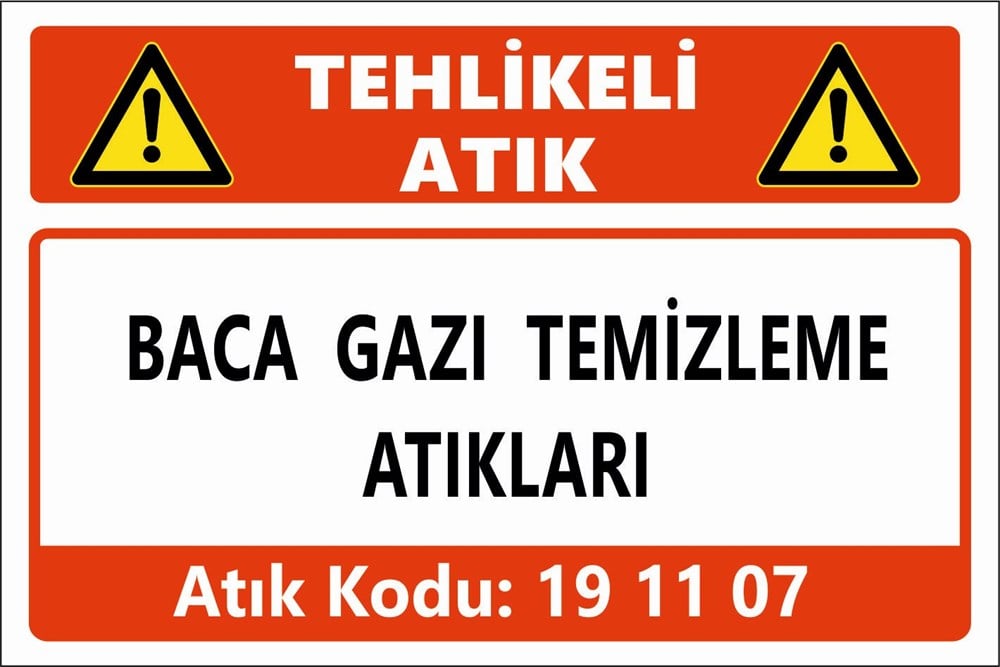 Atık TabelalarıBACA GAZI TEMİZLEME ATIKLARI
