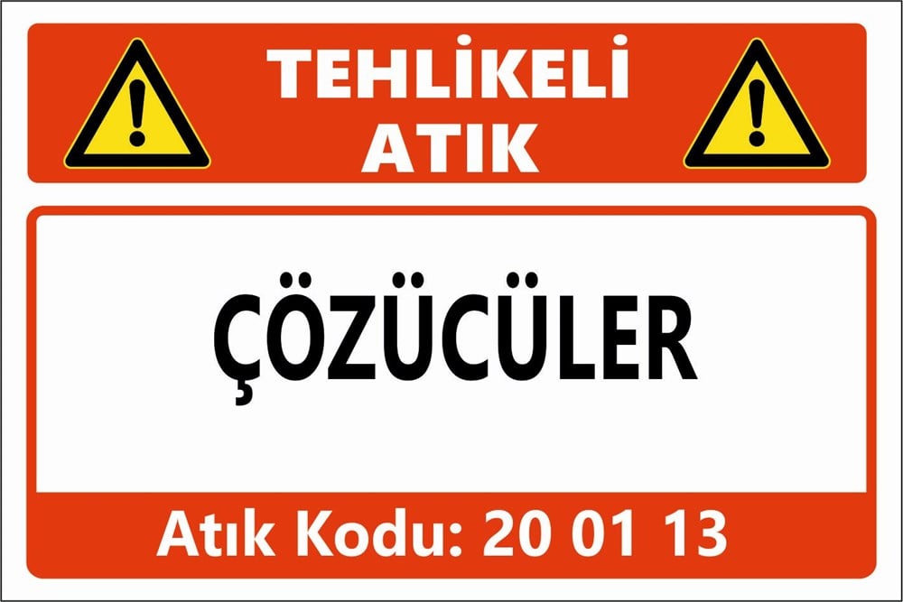 Atık TabelalarıÇÖZÜCÜLER