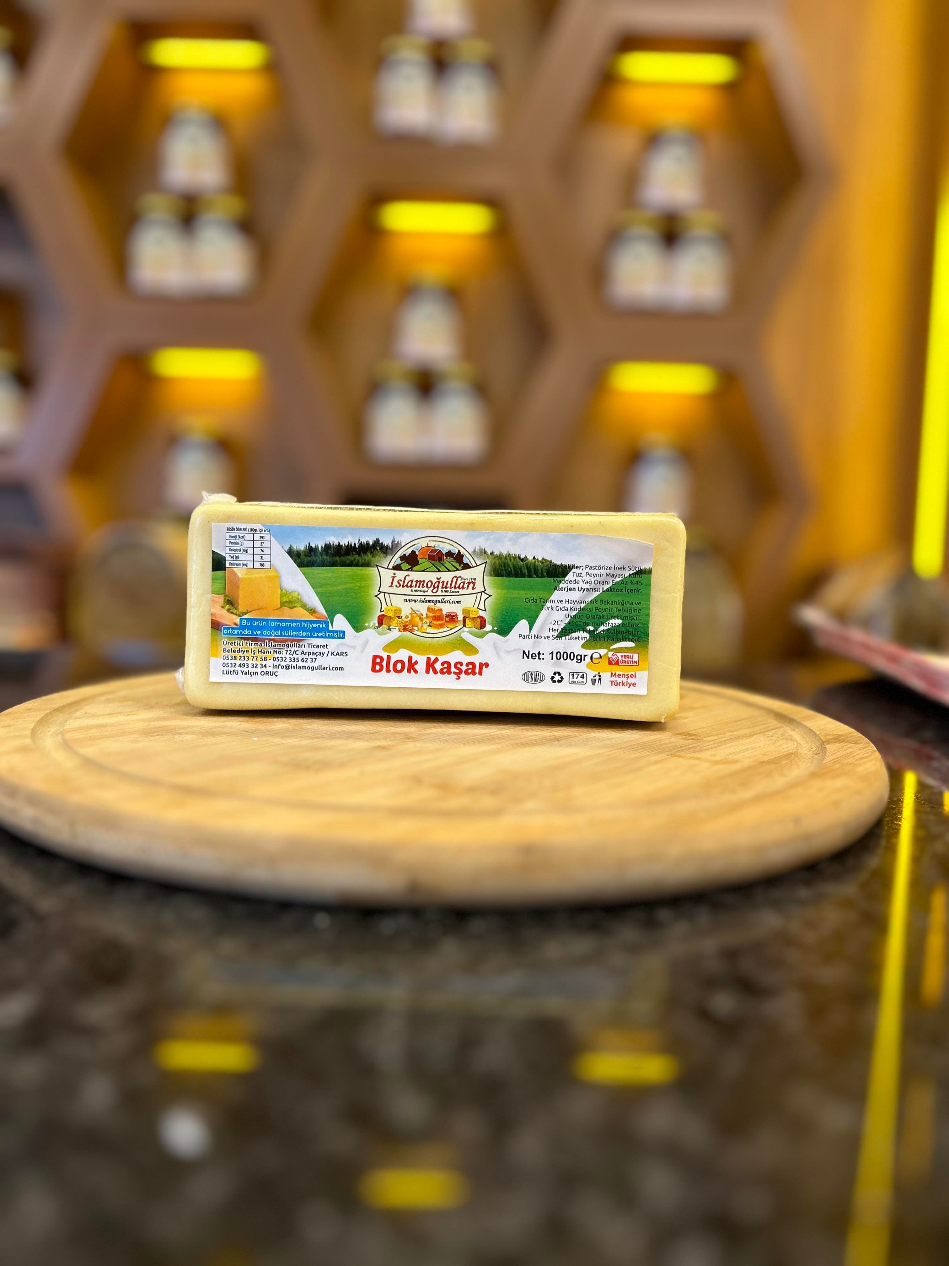 Kars Blok Kaşarı 1 Kg