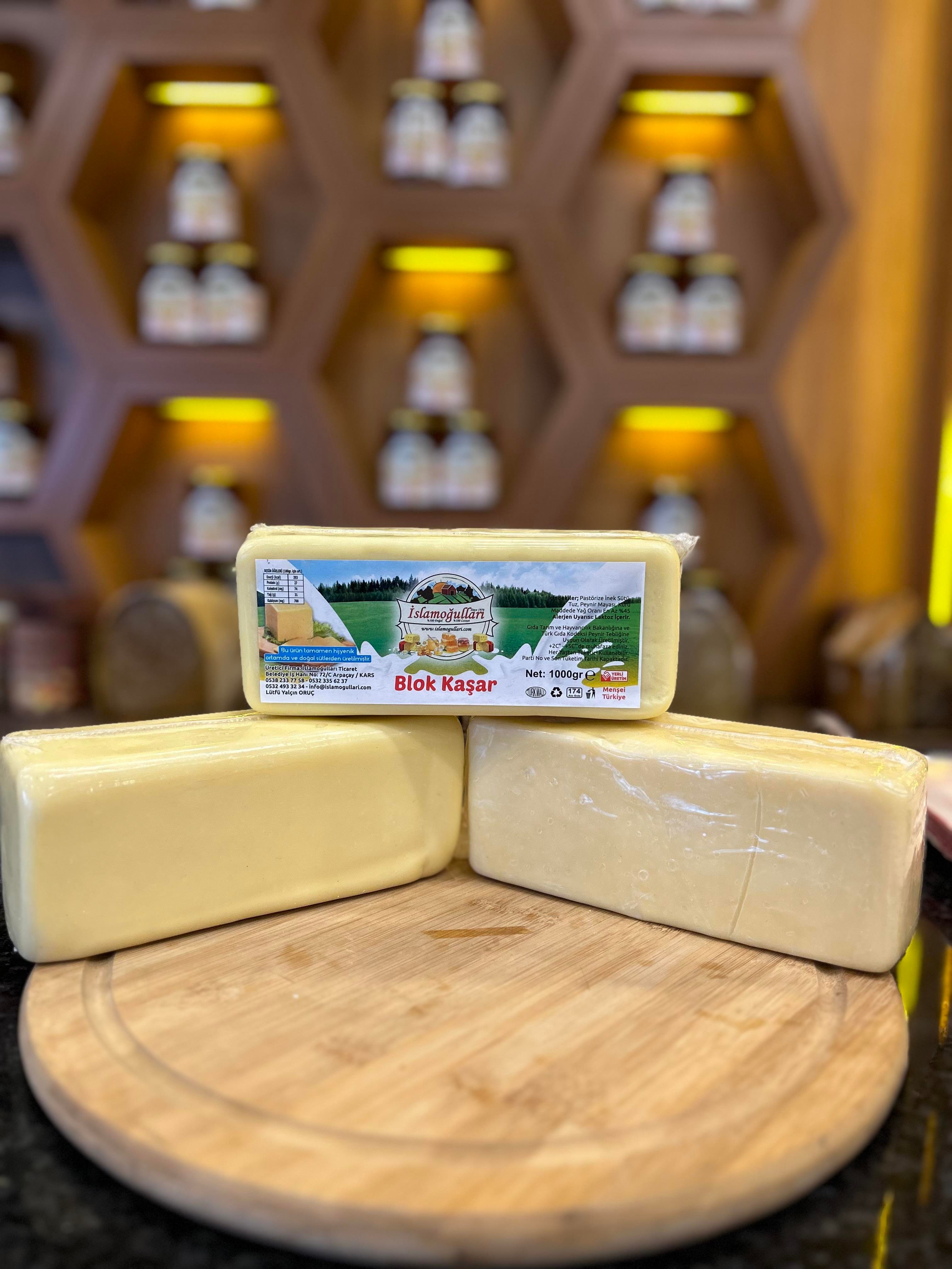 Kars Blok Kaşarı 1 Kg