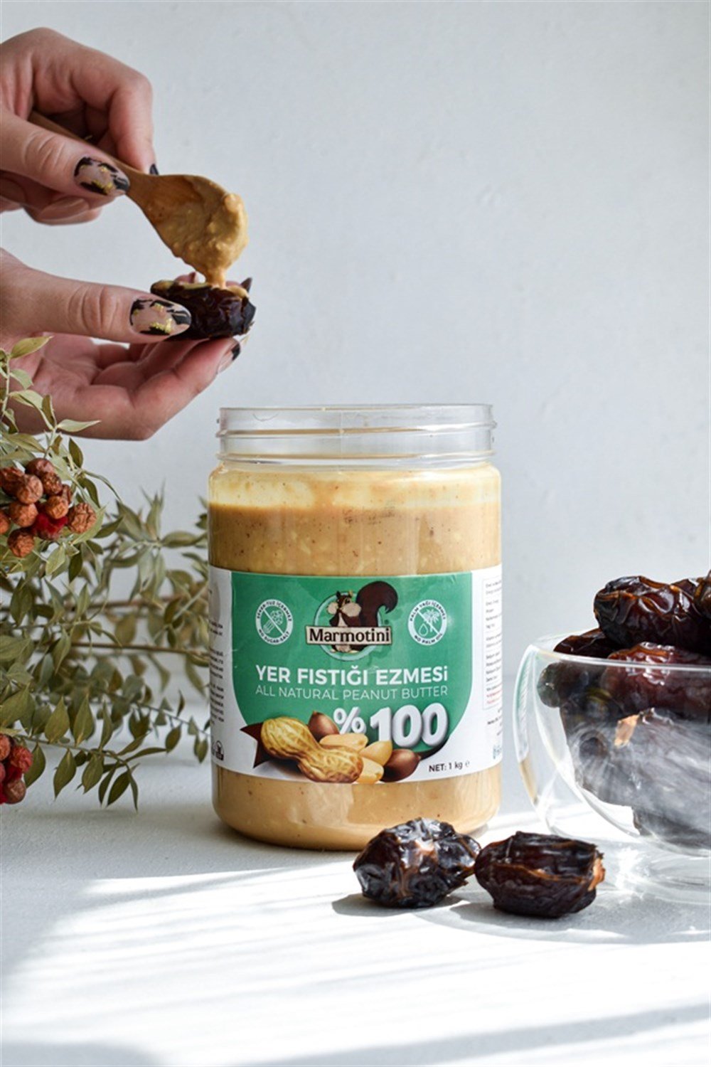 Marmotini %100 Yer Fıstığı Ezmesi 1 Kg