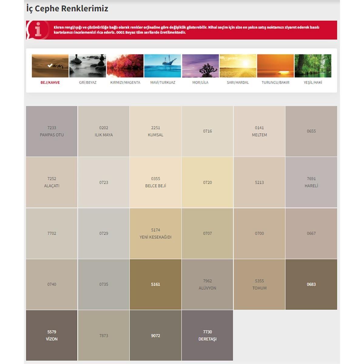 BEŞYILDIZ SİLİKONLU MAT 7570 PLS. GÖLGEM  2,5 LT