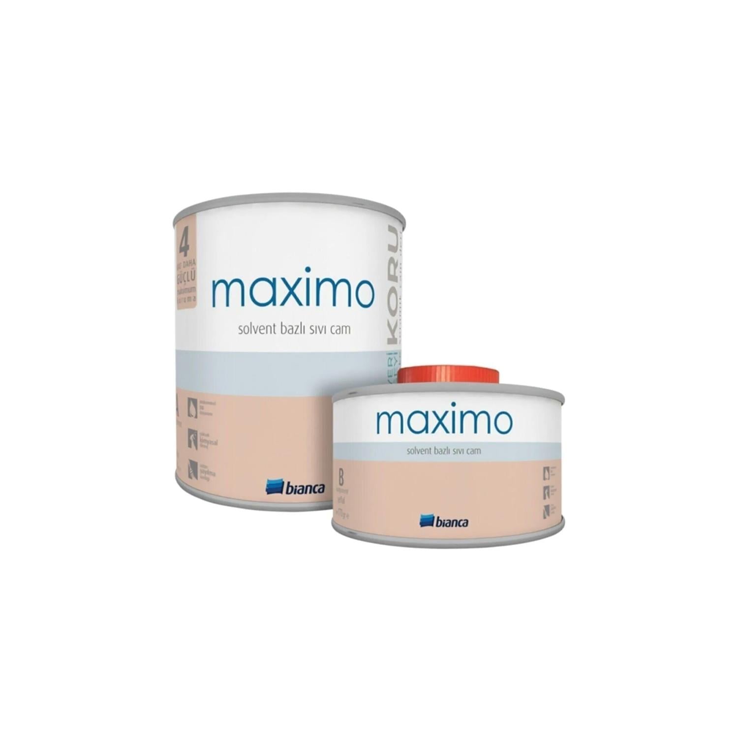 Bianca Stella Maximo Solvent Bazlı Sıvı Cam 0.5 LT
