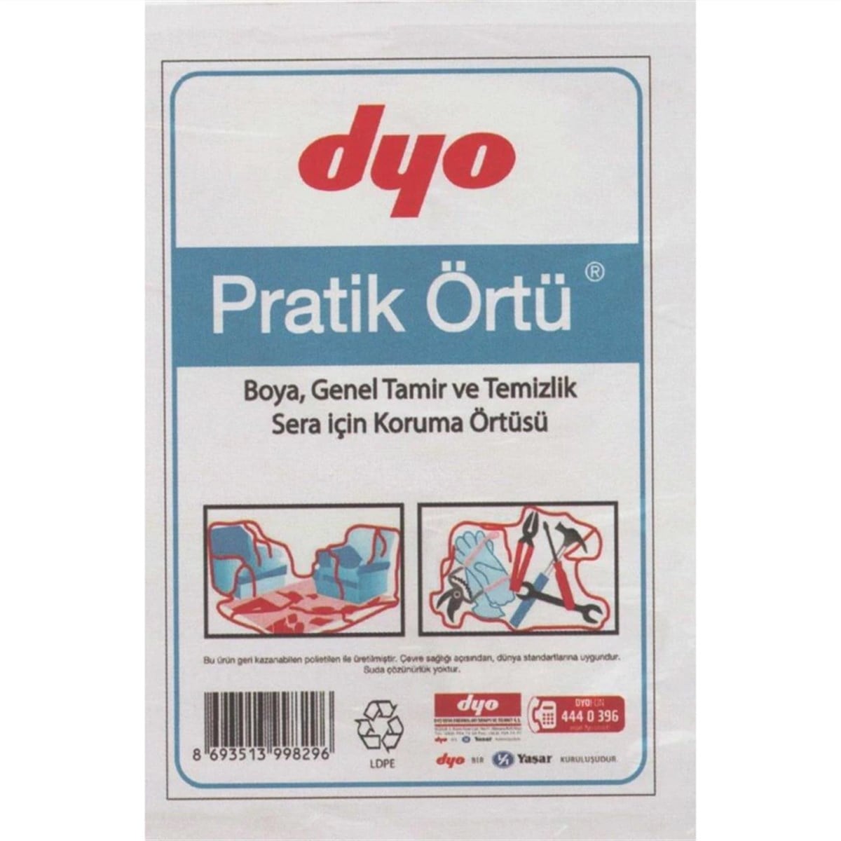DYO PRATİK ÖRTÜ 32 M2