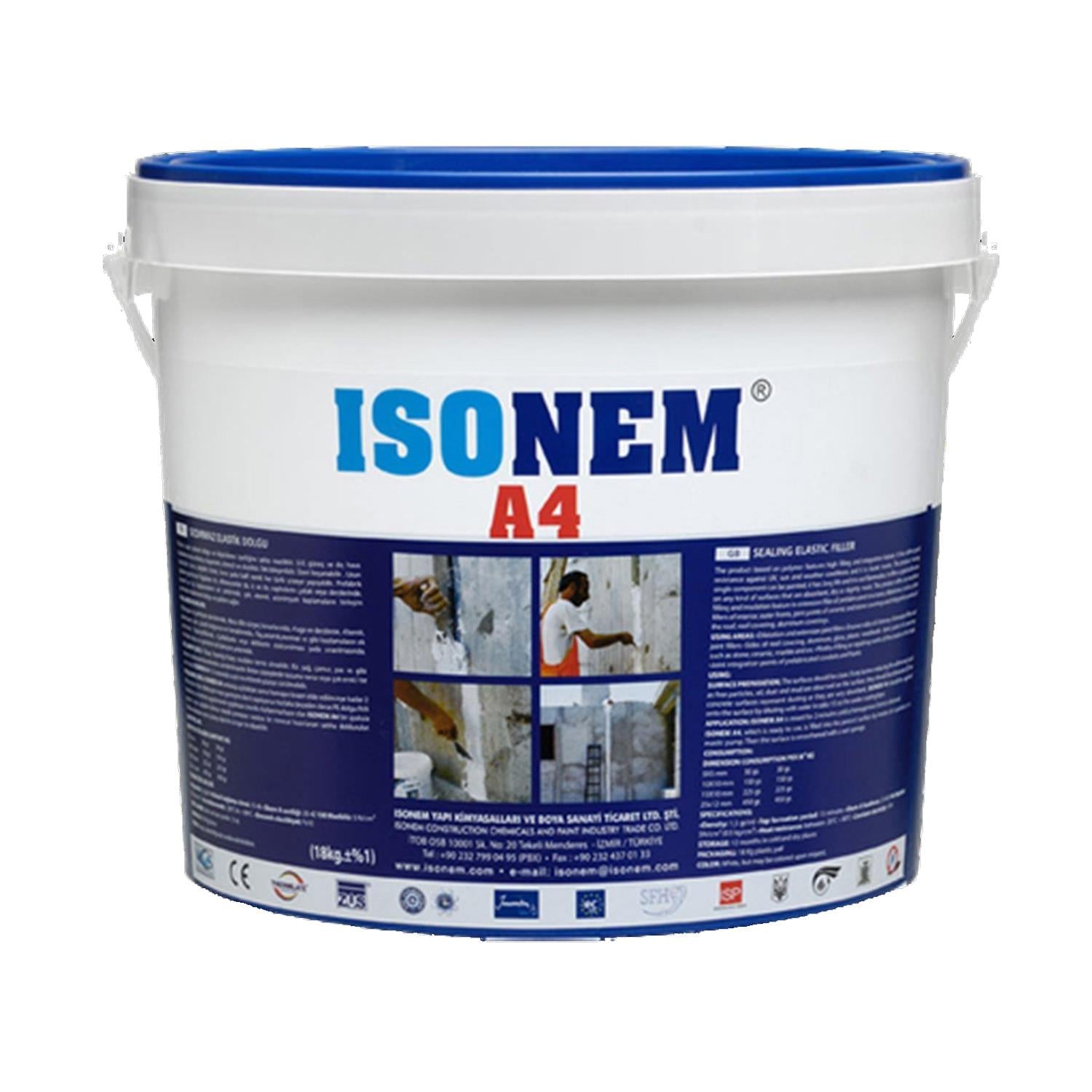 Isonem A4 Macun Beyaz 10 Kg
