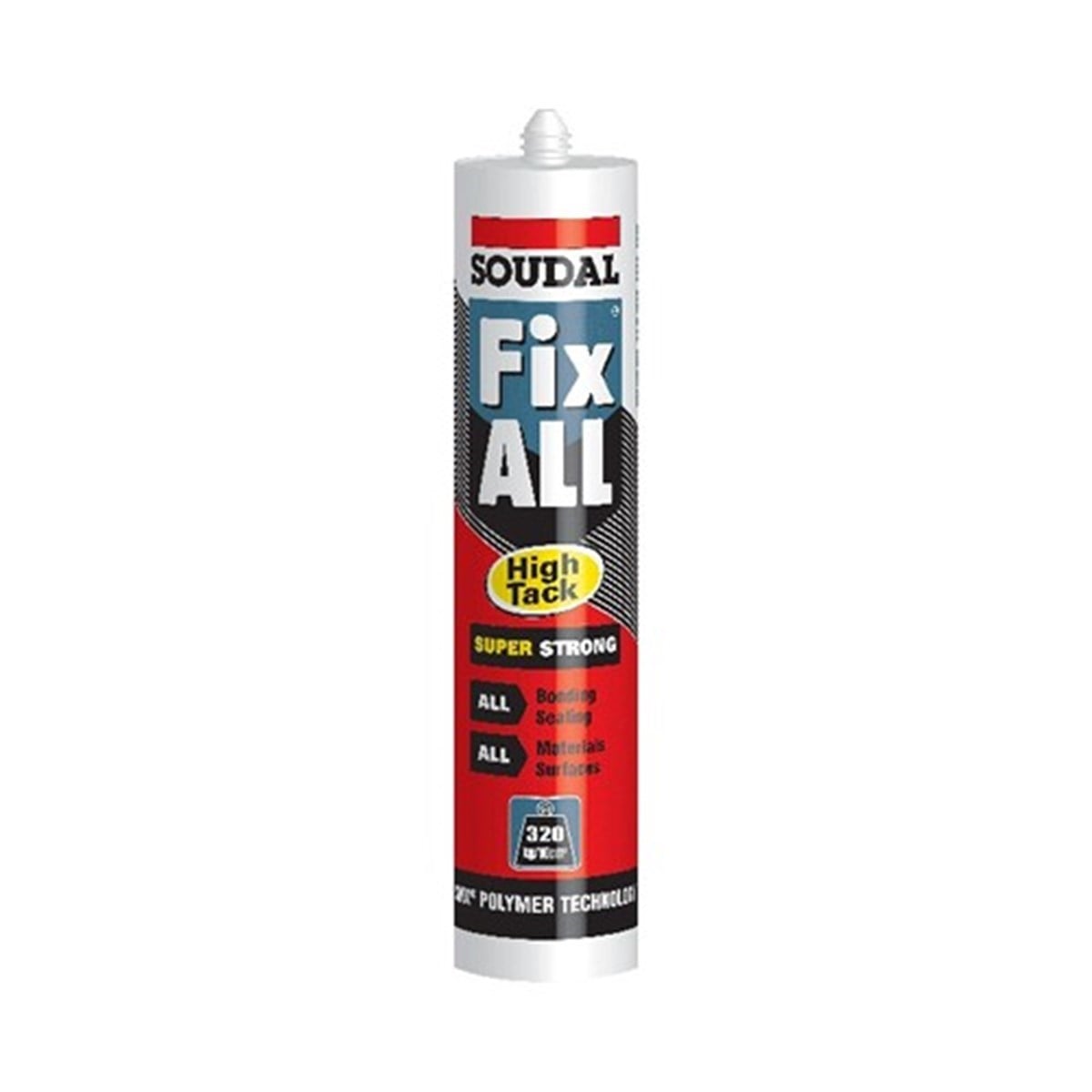 SOUDAL FİX ALL HIGH TACK ŞEFFAF 290 ML