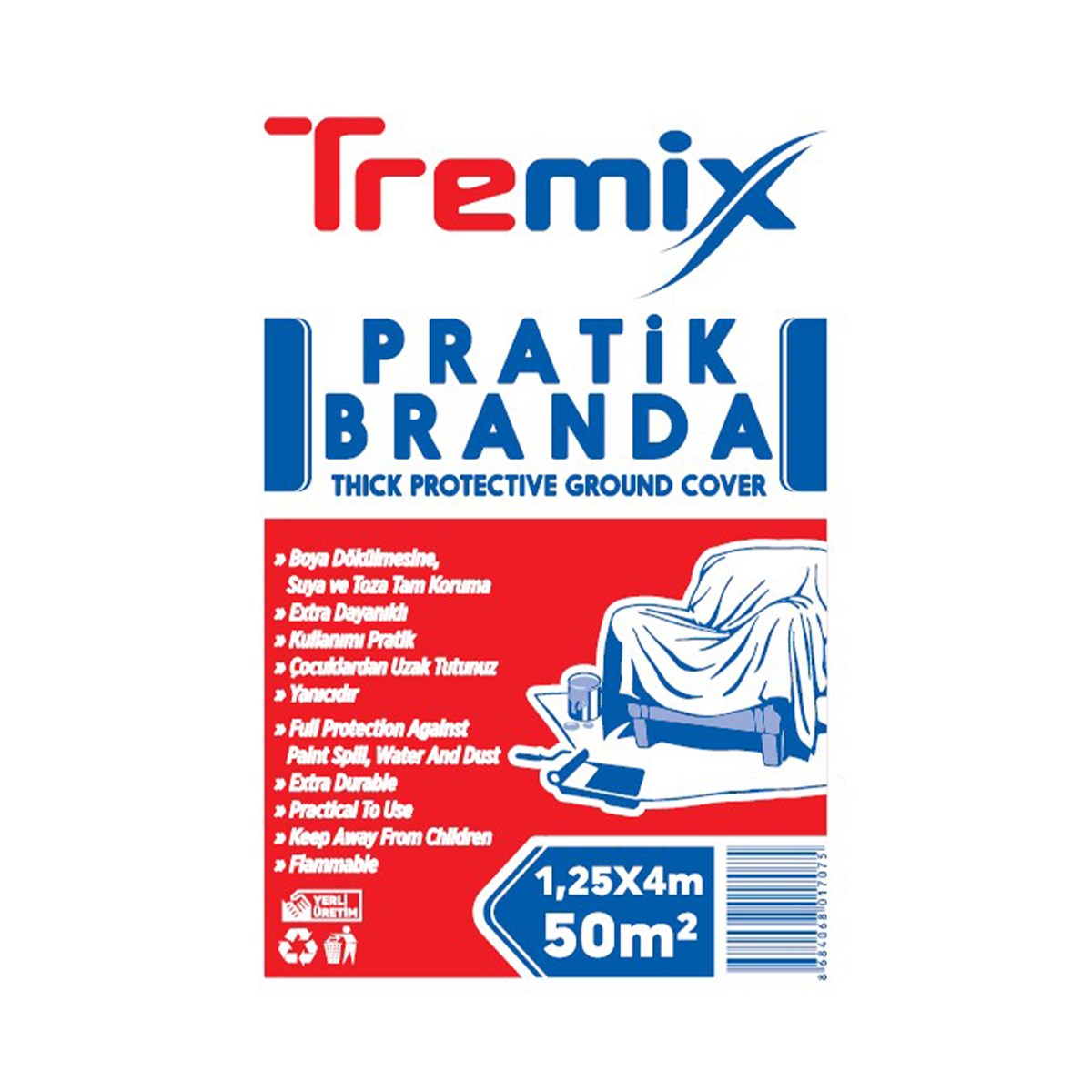 Tremix Kalın Zemin Örtüsü 50 M2