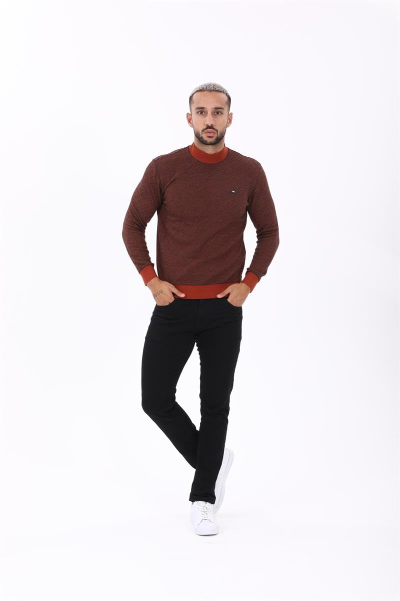 Balıkçı Yaka Sweatshirt
