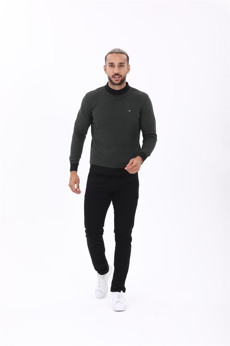 Balıkçı Yaka Sweatshirt