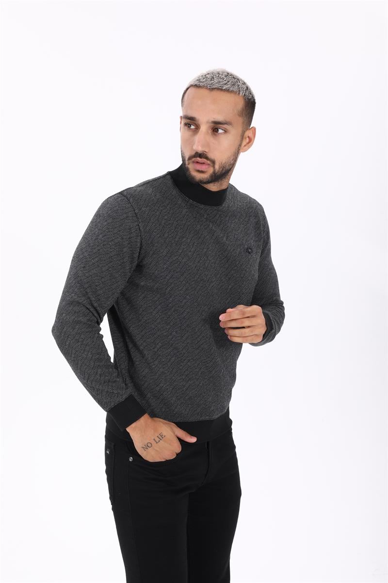 Balıkçı Yaka Sweatshirt