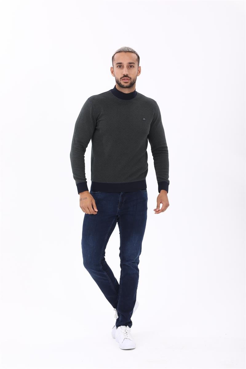Balıkçı Yaka Sweatshirt