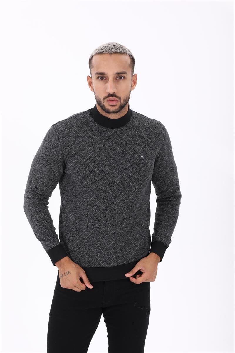 Balıkçı Yaka Sweatshirt