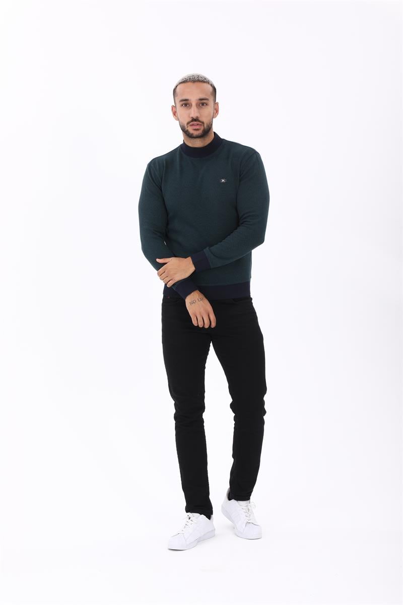 Balıkçı Yaka Sweatshirt