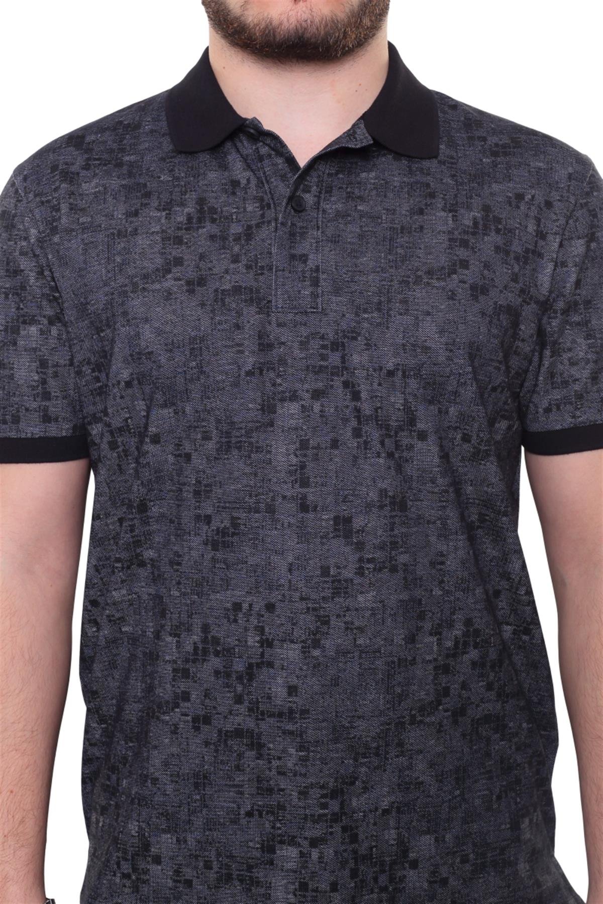 Baskılı Polo Yaka T-Shirt 