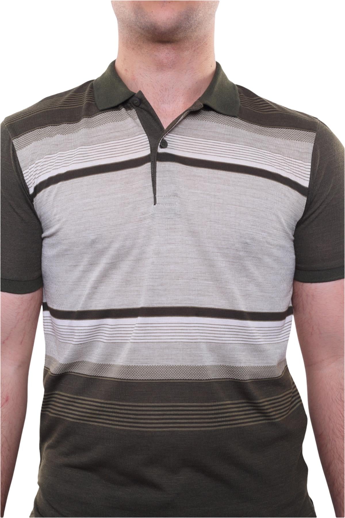 Battal Boy Büyük Beden Polo Yaka T-Shirt 