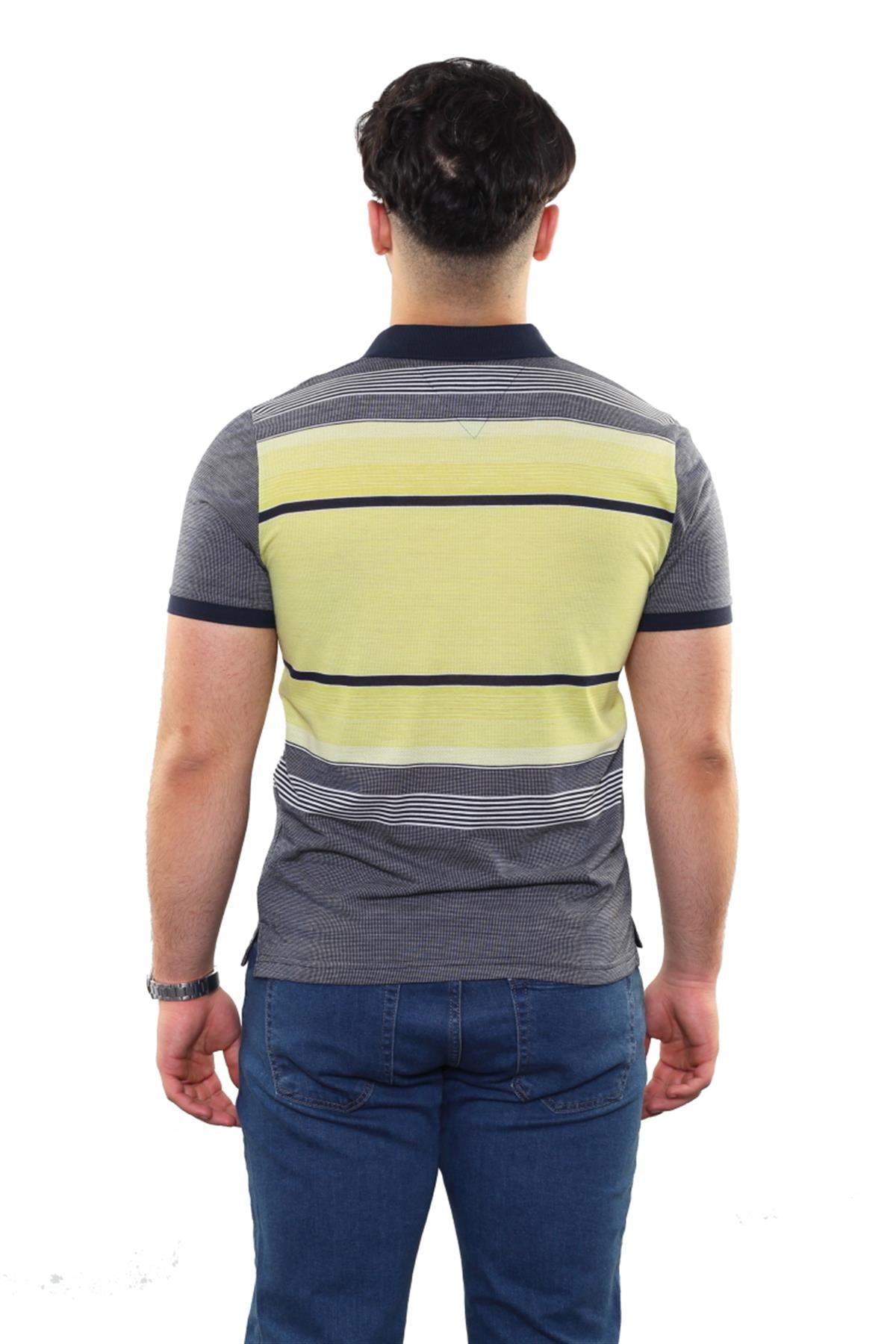 Battal Boy Büyük Beden Polo Yaka T-Shirt 